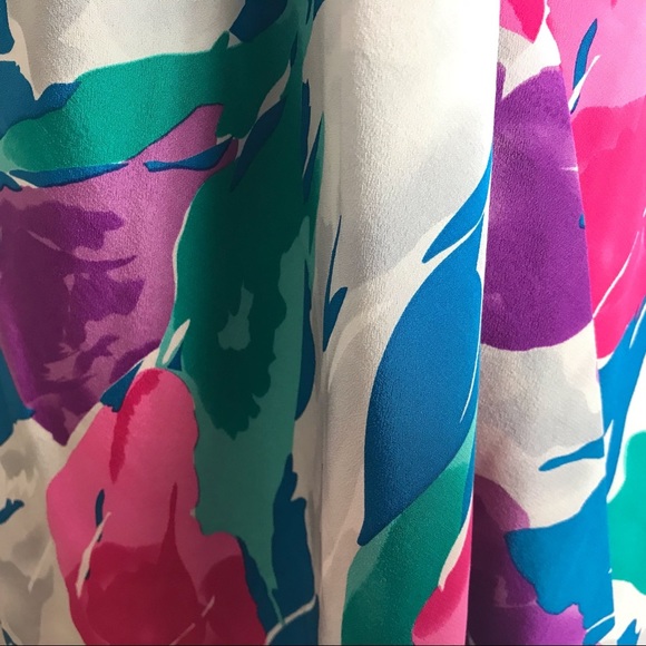 Lacey Parker Small Silk Tulip Draped Strapless Dress Event Coquette Summer - Picture 4 of 6